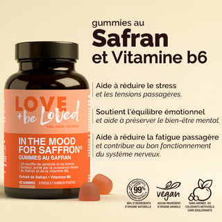 GUMMIES AU SAFRAN ET B6