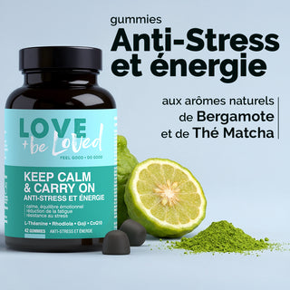 GUMMIES ANTI-STRESS ET ÉNERGIE