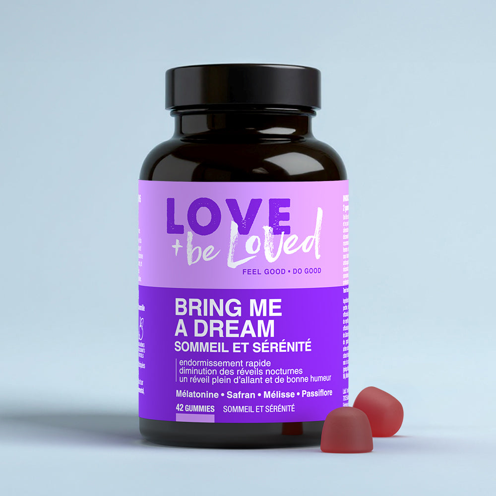 Complément Alimentaire Love And Be Loved - 42 Gommes Vegan Sommeil Et Sérénité - 126g - Neuf Sous Blister