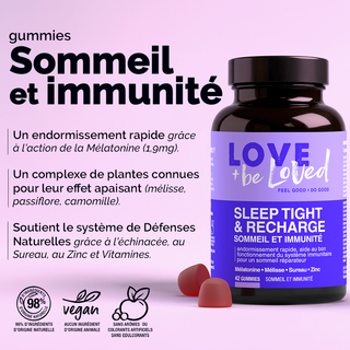 GUMMIES SOMMEIL ET IMMUNITÉ