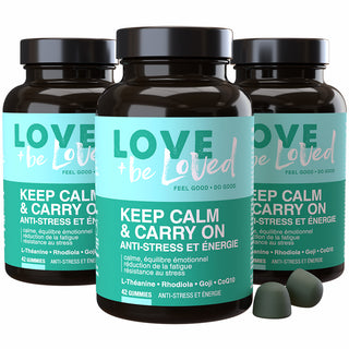 GUMMIES ANTI-STRESS ET ÉNERGIE x 3