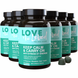 GUMMIES ANTI-STRESS ET ÉNERGIE x 6