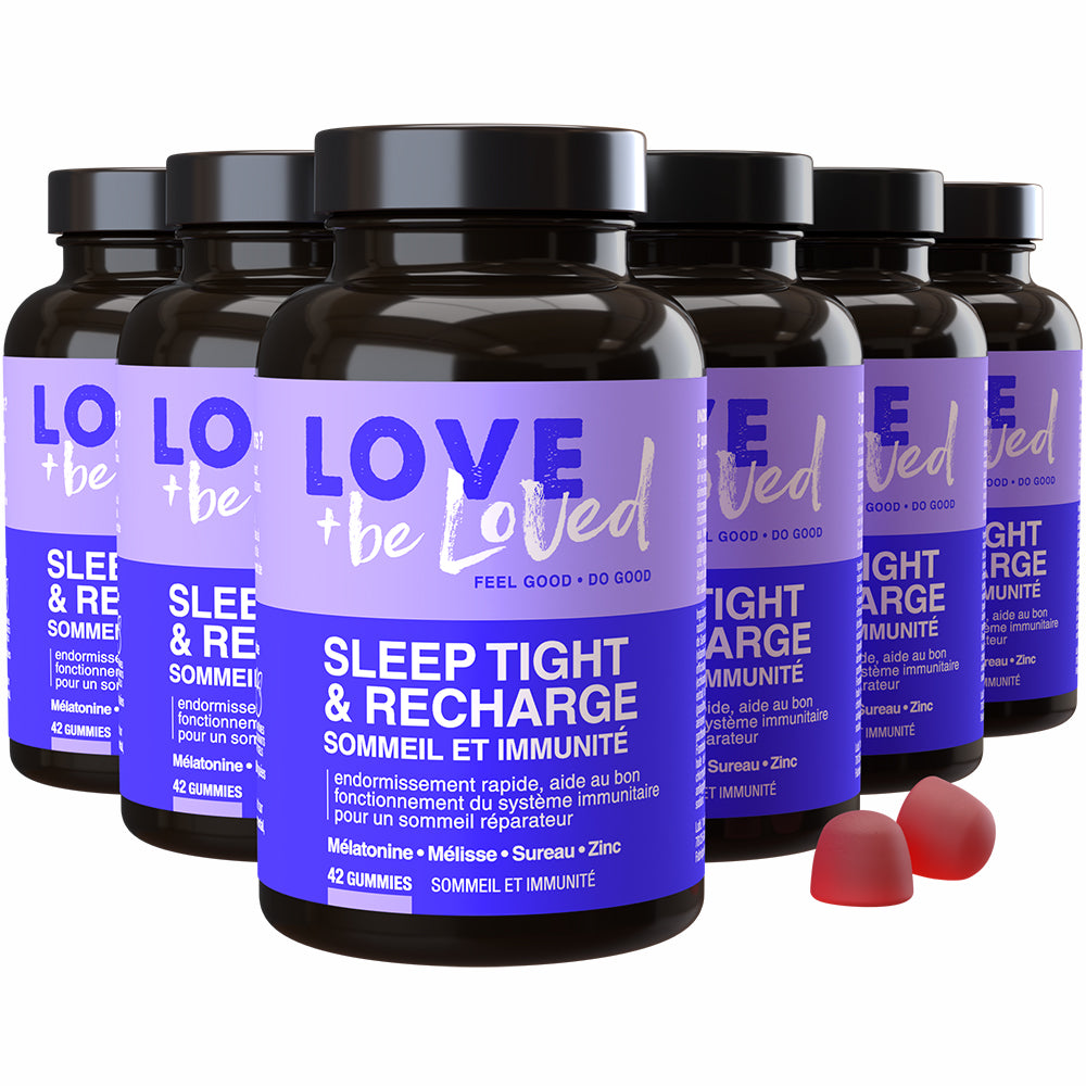 Love And Be Loved - 42 Gommes Végans Pour Le Sommeil Et La Sérénité - 126g - Neuf Sous Emballage