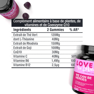 GUMMIES ÉNERGIE PHYSIQUE ET MENTALE x 6